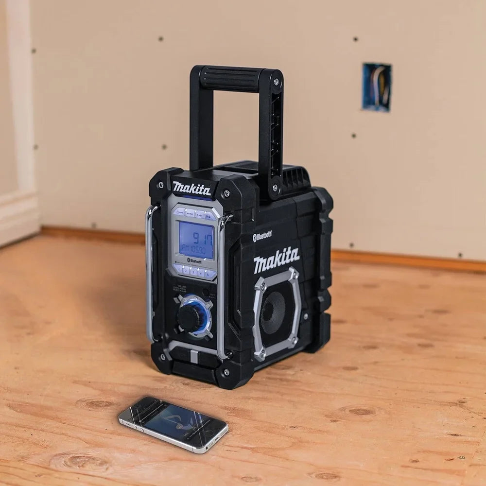 2026 NewMakita XRM06B Bluetooth Cordless Job Site Radio, Black