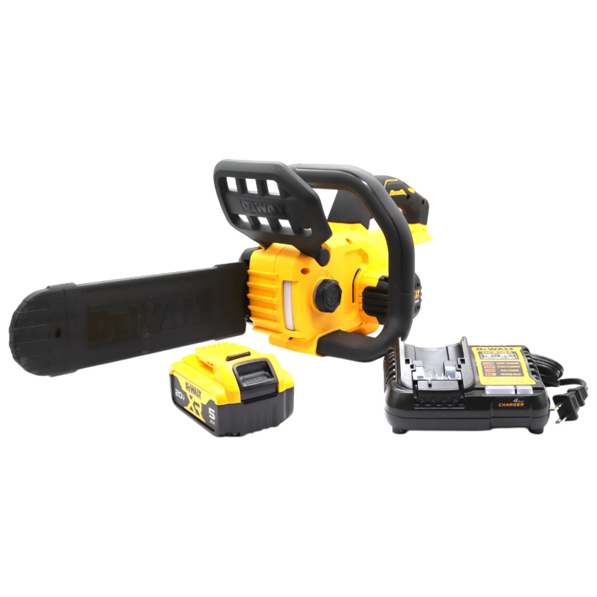 2026 NewDeWalt DCCS621P1 20V MAX 12 in. Compact Brushless Cordless Chainsaw Kit
