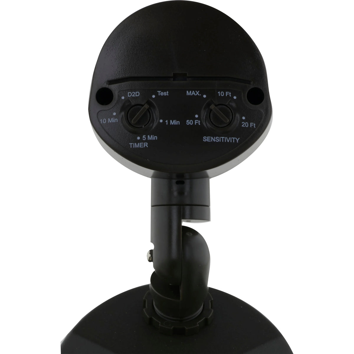 Nuvo Lighting LED Security Light Dual Head With Motion Sensor Black Finish 3000K