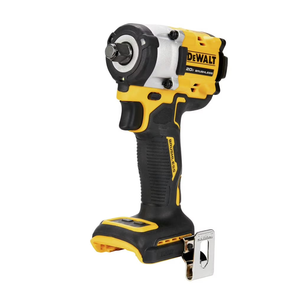 DEWALT ATOMIC 20V MAX* 1/2 in. Cordless Impact Wrench with Hog Ring Anvil (Tool Only) (DCF921B) C47