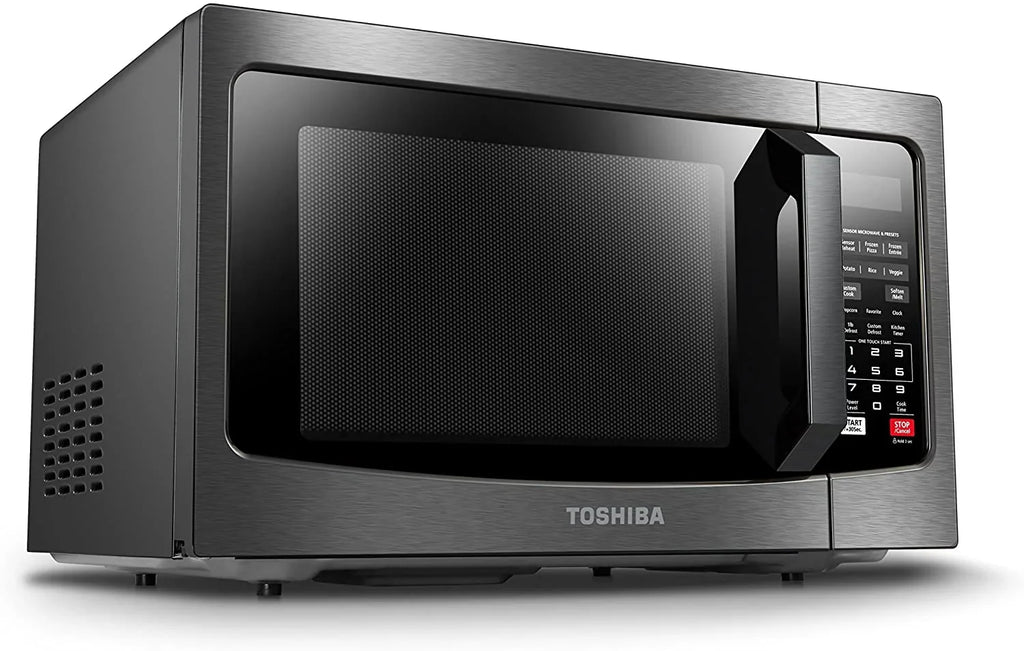 2026 NewToshiba 1.2 cu ft Countertop Microwave Ovens in Stainless Steel
