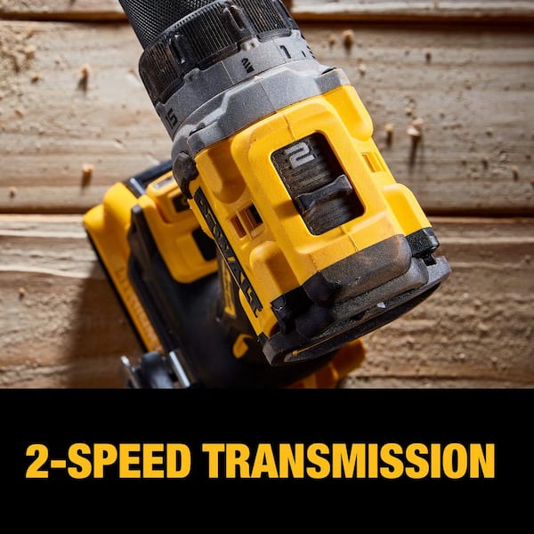 20V Lithium-Ion Cordless Brushless Drill Driver/Impact Driver 2 Tool Combo Kit with (2) 2.0Ah Batteries and Charger