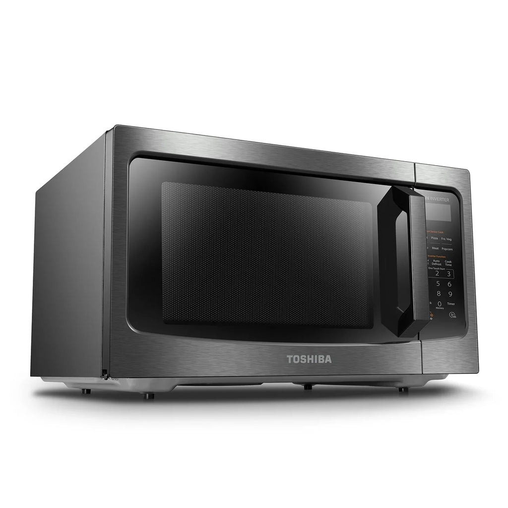 2026 NewToshiba 1.2 cu ft Countertop Microwave Ovens in Stainless Steel