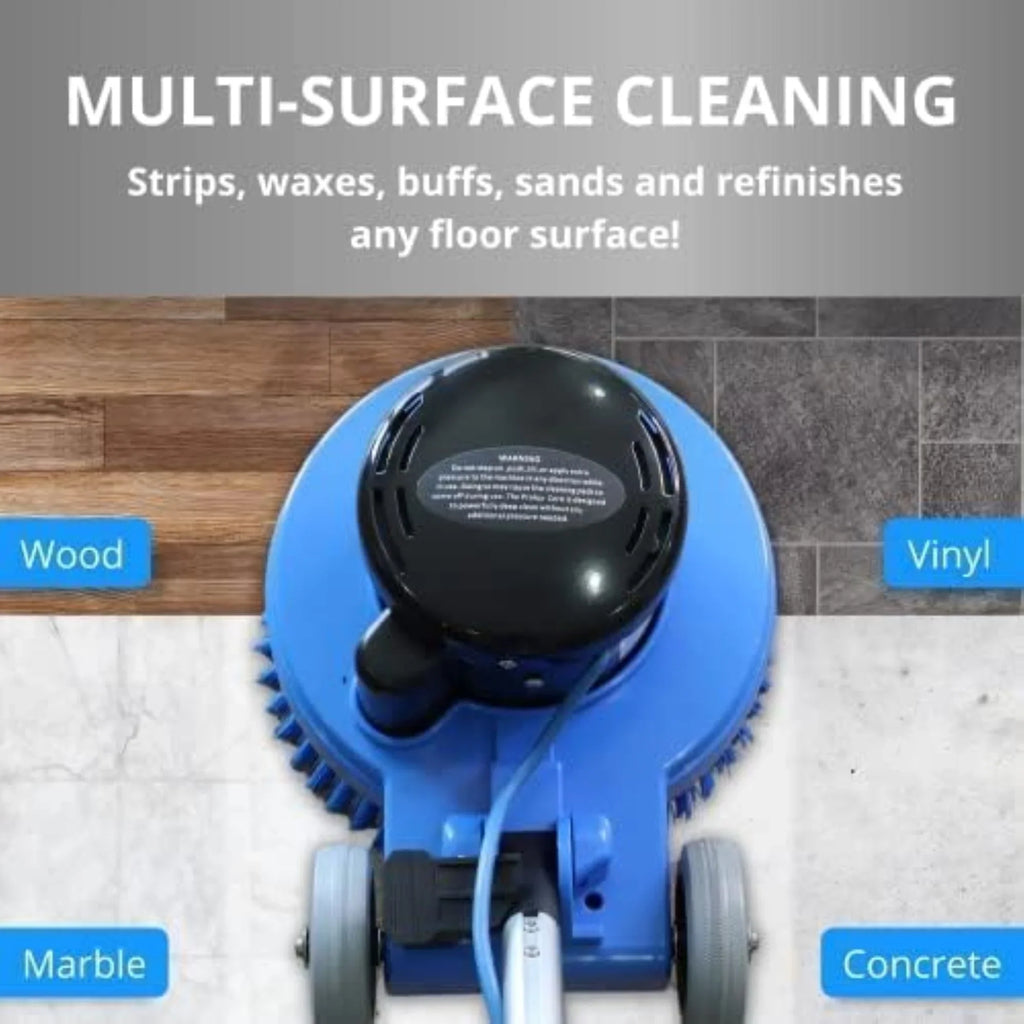 2026 NewProlux Core Heavy Duty Commercial Floor Polisher Buffer Scrubber Machine and 5 Pads