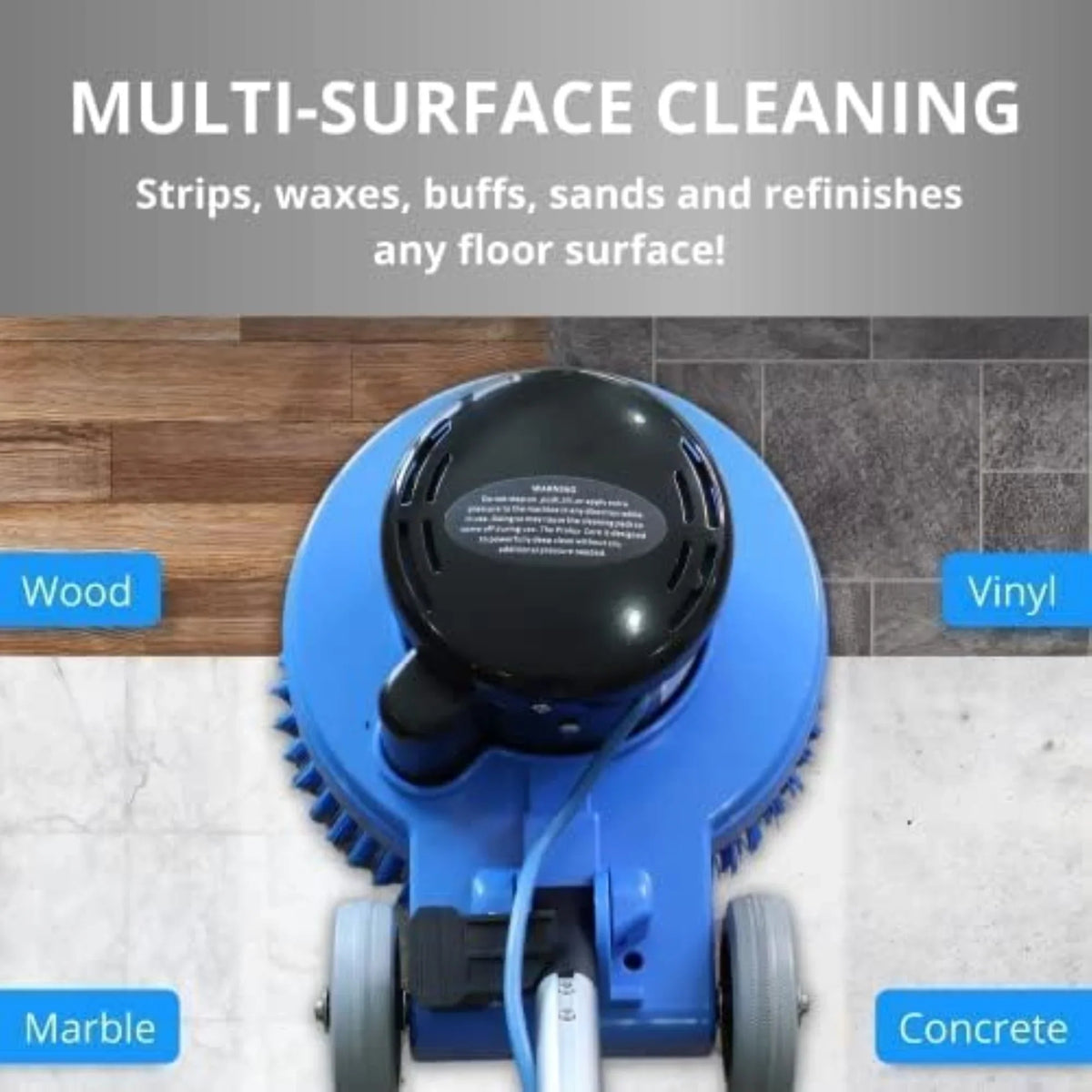 2026 NewProlux Core Heavy Duty Commercial Floor Polisher Buffer Scrubber Machine and 5 Pads