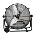 2026 NewEcomax 24 Inch High Velocity Drum Floor Fan. Industrial. 3-Speed. Adjustable Tilt