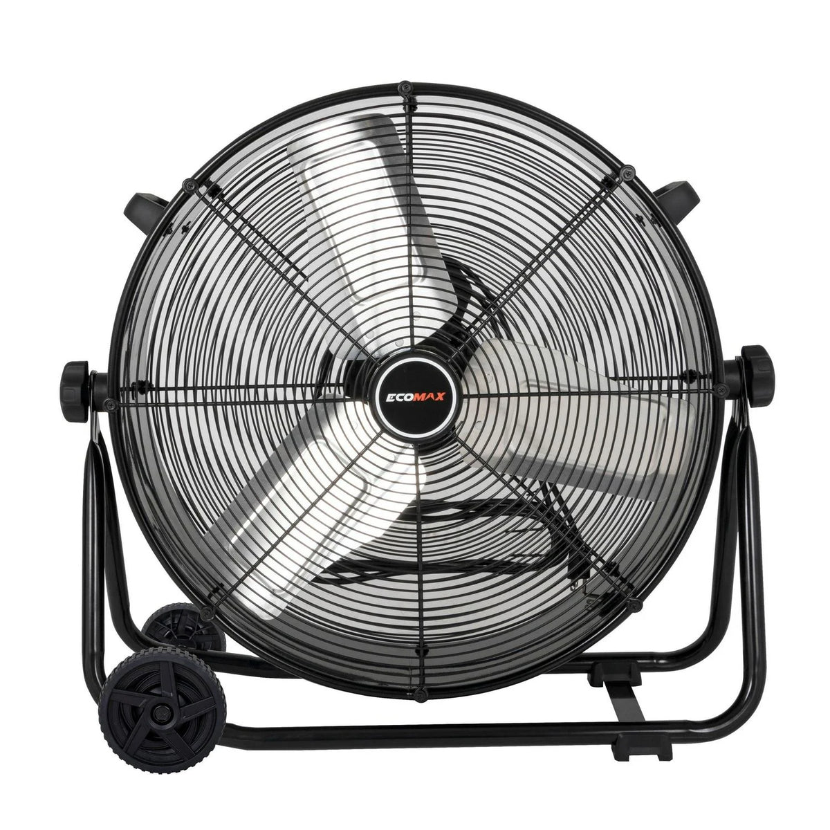2026 NewEcomax 24 Inch High Velocity Drum Floor Fan. Industrial. 3-Speed. Adjustable Tilt