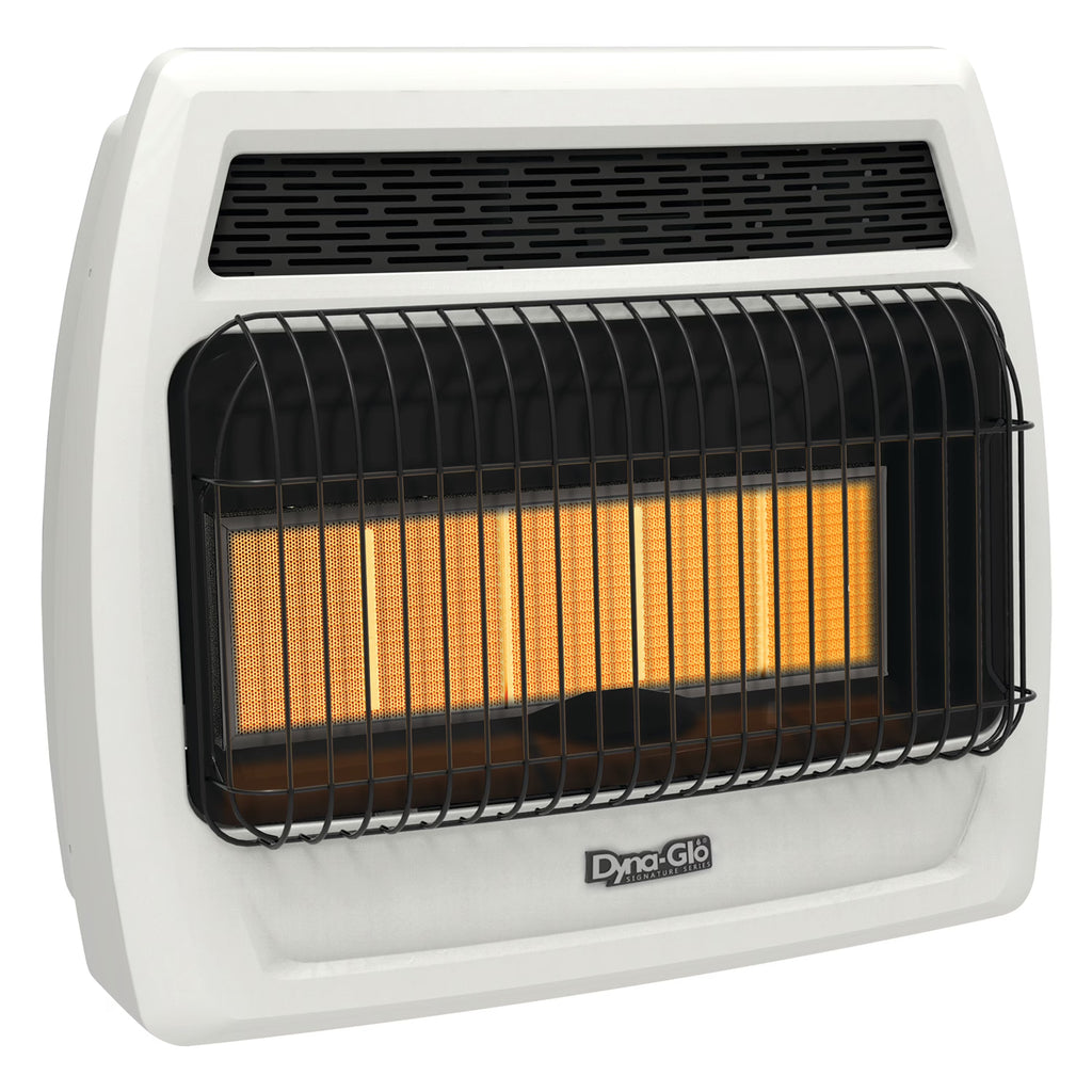 Dyna-Glo 30,000 BTU Natural Gas Infrared Vent Free Thermostatic Wall Heater