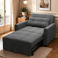 2026 New3 in 1 Convertible Sofa Bed Chair for Living Room, Aiho Sleeper Sofa Bed for Living Room, Dark Gray