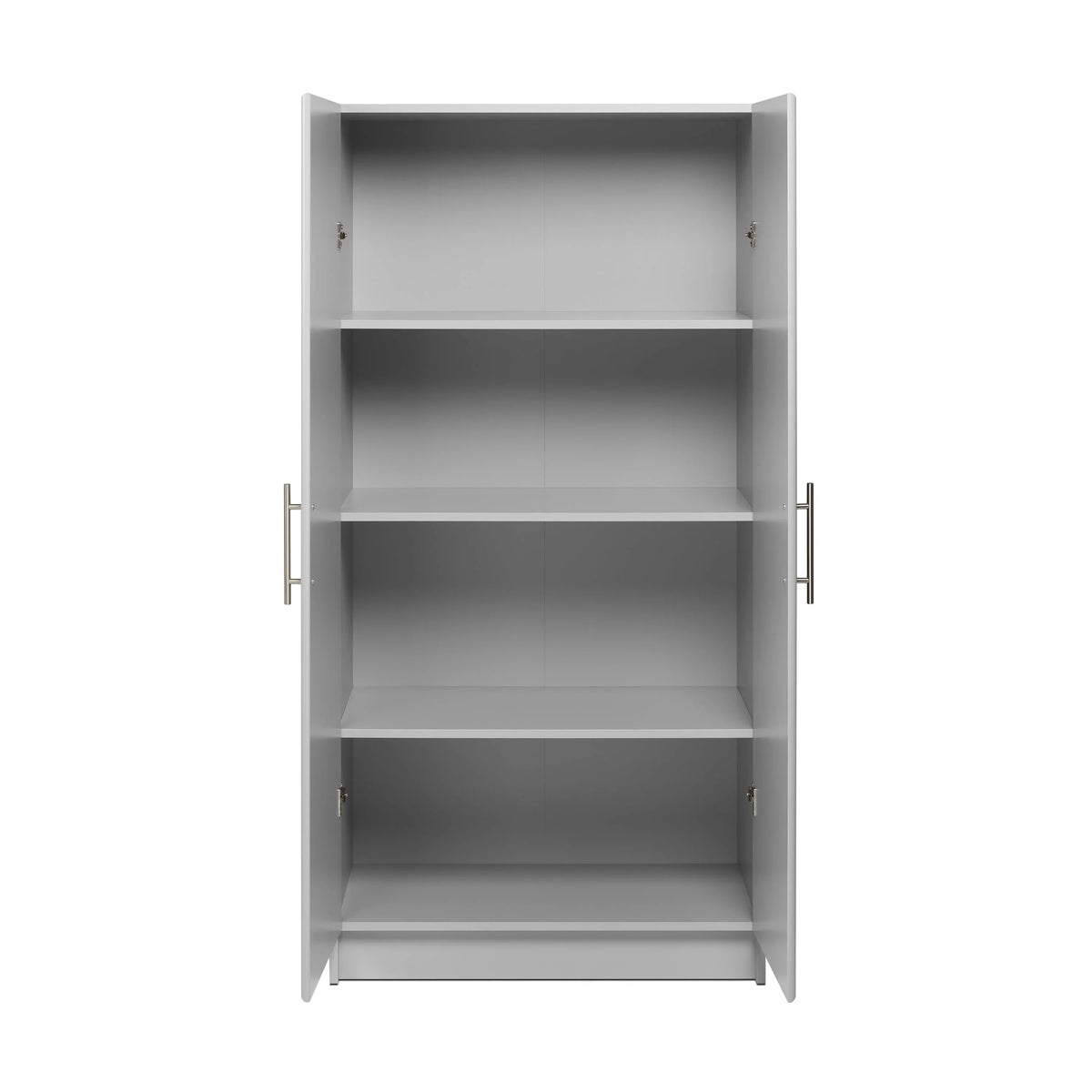 2026 NewPrepac Elite 2 Door Standing Storage Cabinet, Light Gray