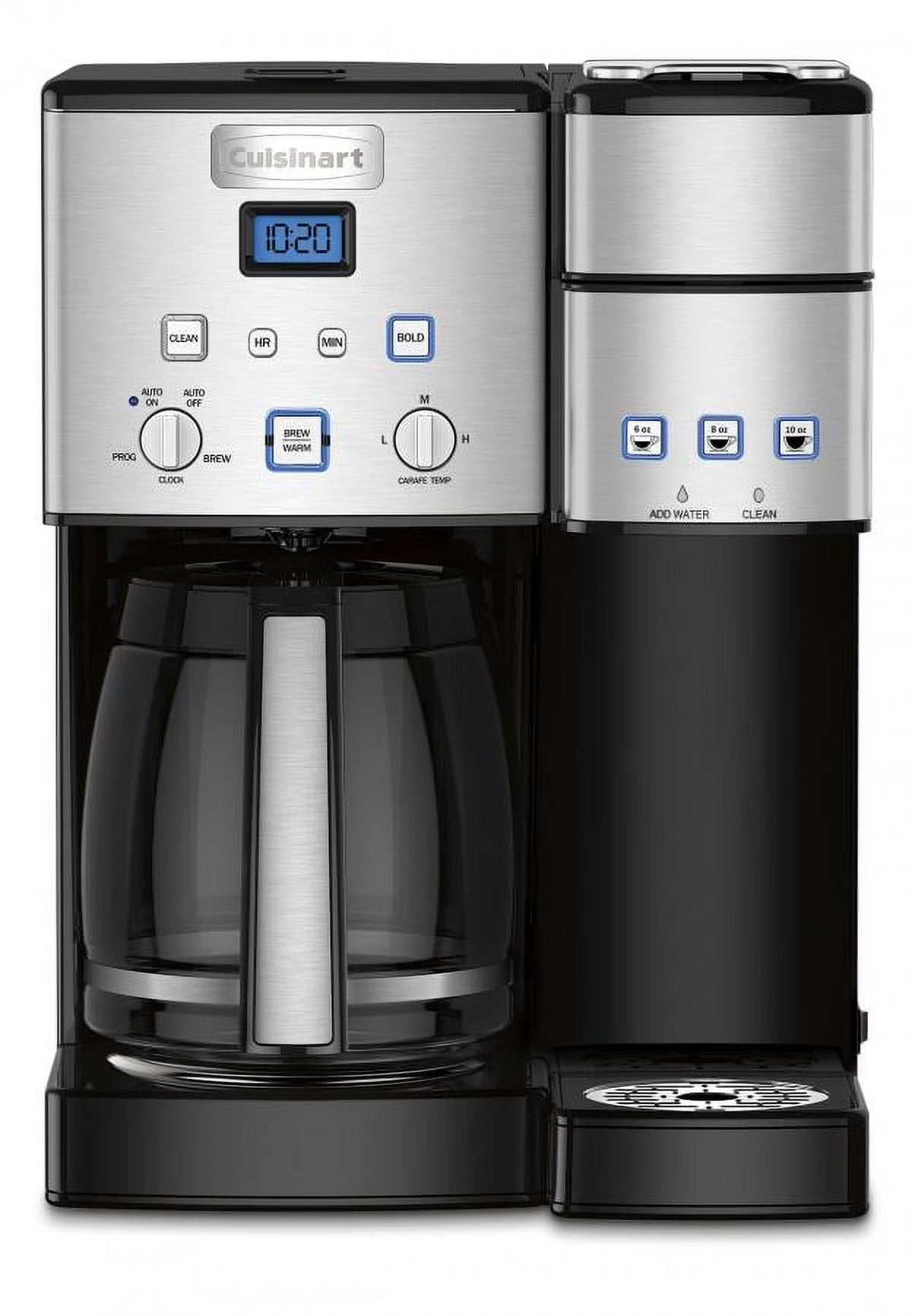 Cuisinart Coffee Makers Coffee Center 12 Cup Coffeemaker and Single - Serve Brewer