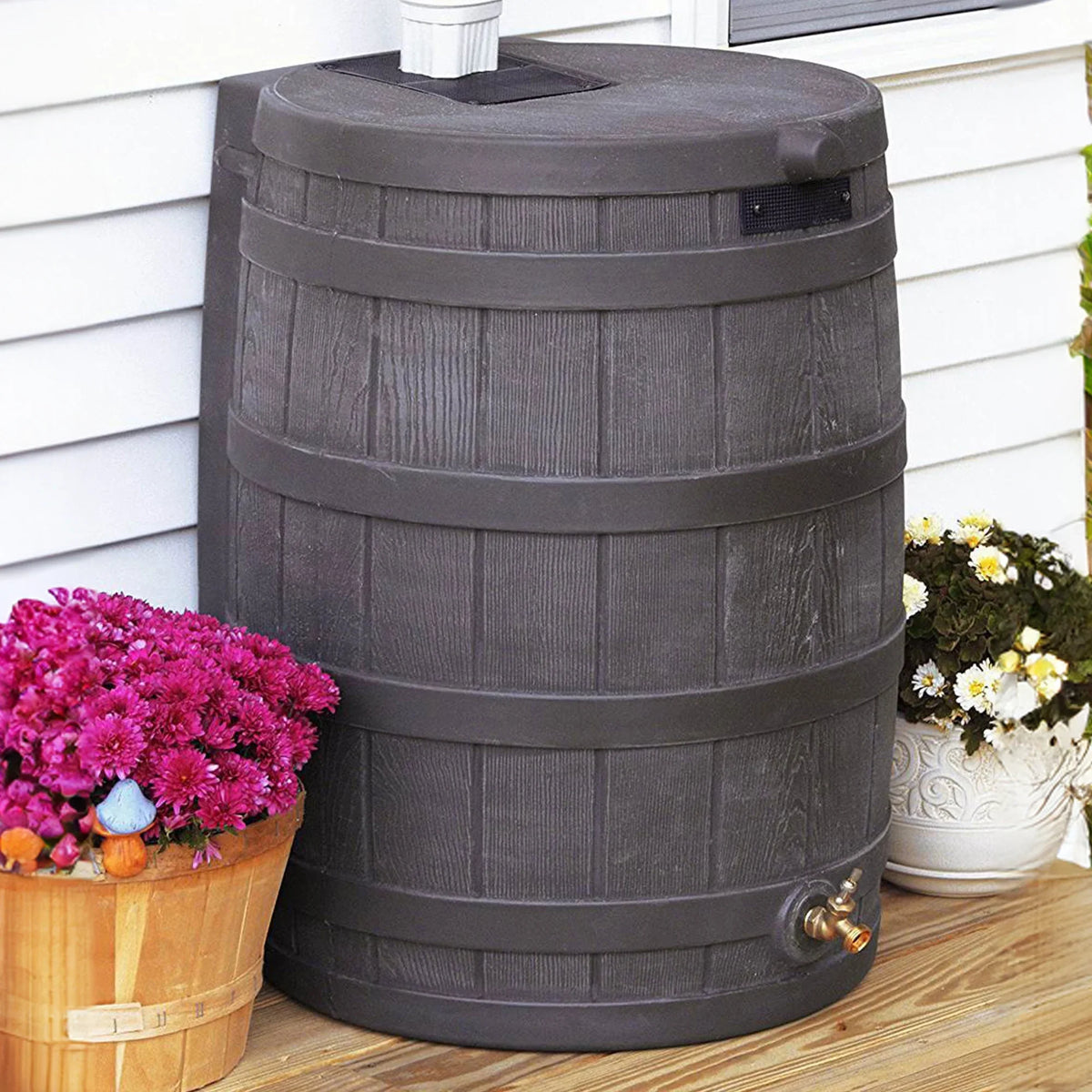 2026 NewGood Ideas Rain Wizard Rain Storage Collection Rain Barrel 50-Gallon
