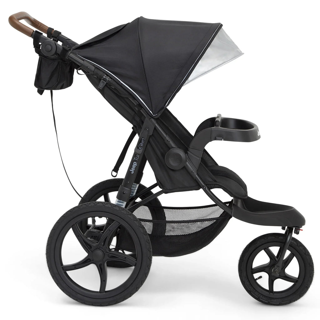2026 NewJeep TurboGlyde Jogging Stroller by Delta Children, Black