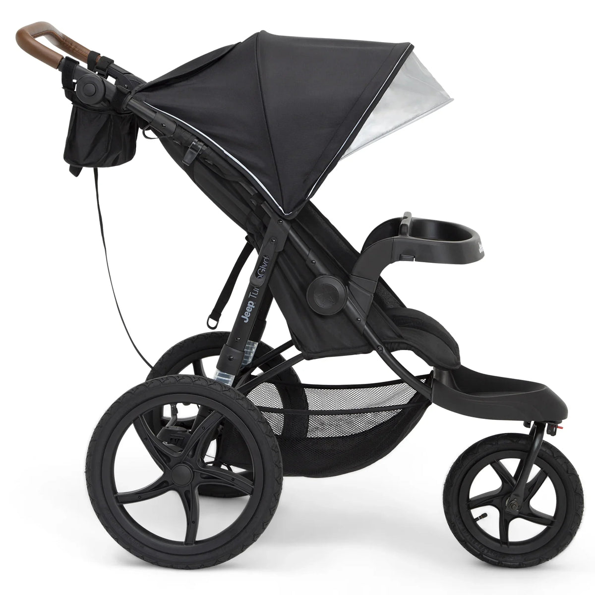 2026 NewJeep TurboGlyde Jogging Stroller by Delta Children, Black