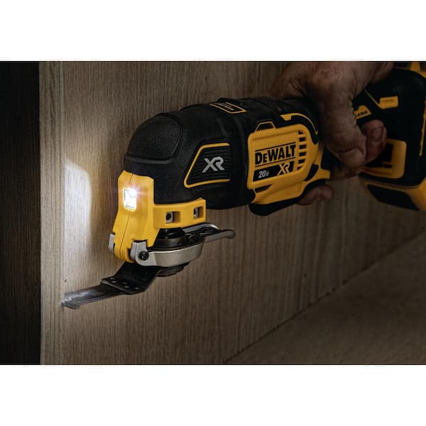 20V MAX Lithium-Ion Cordless Brushless 4 Tool Combo Kit with (2) 4.0Ah Batteries, Charger, and Kit Bag