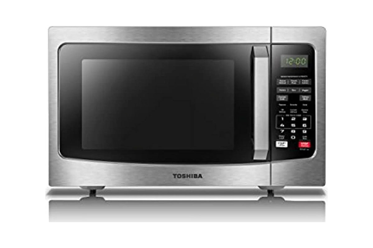 2026 NewToshiba 1.2 cu ft Countertop Microwave Ovens in Stainless Steel