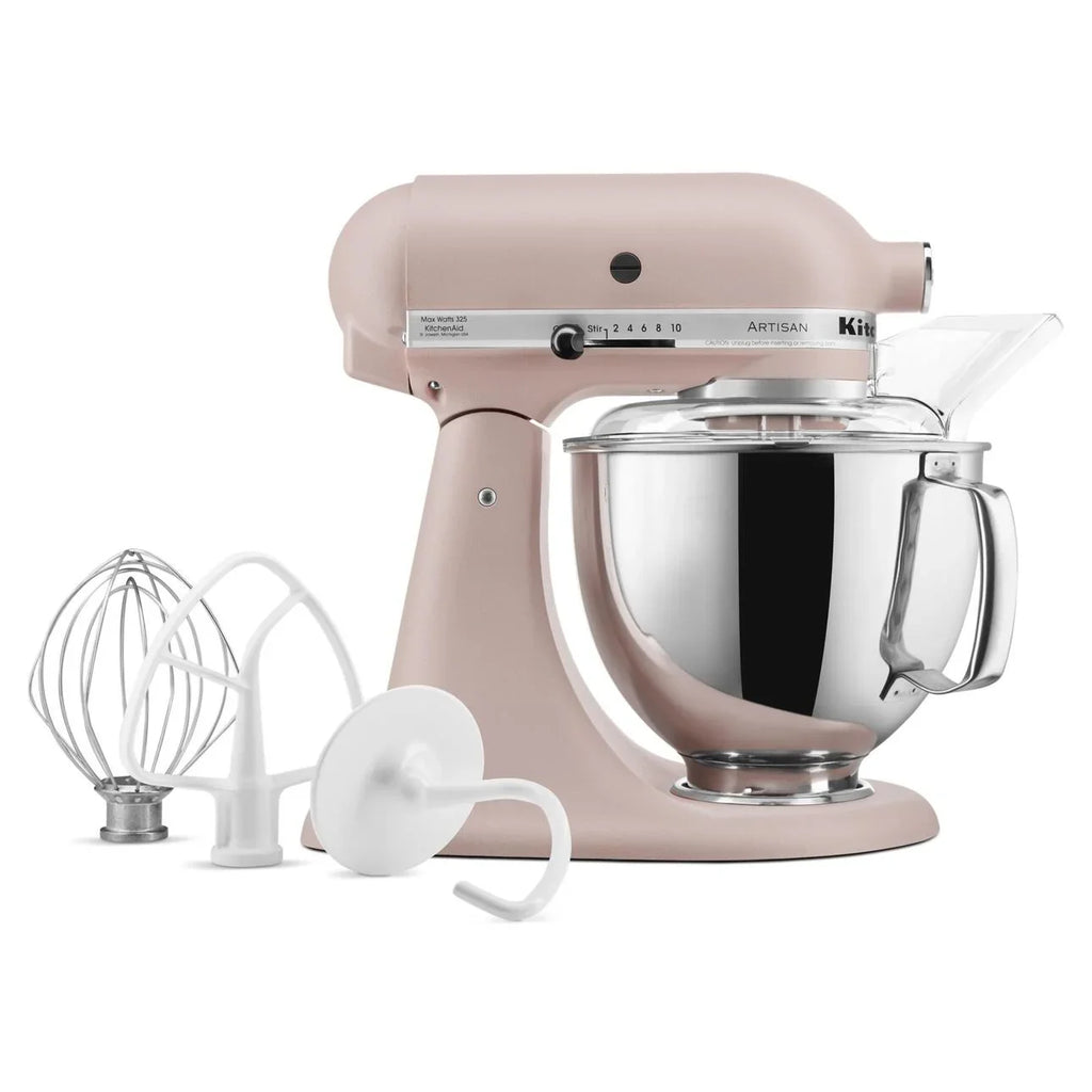 2026 NewKitchenAid Artisan Series 5-Quart Tilt-Head Stand Mixer, Feather Pink, KSM150PS