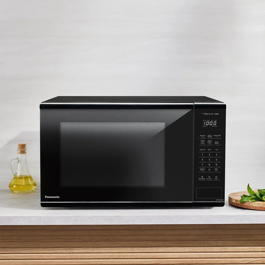 2026 NewPanasonic New 1.3 Cu. ft. 1100W Genius Sensor Countertop Microwave Oven in White