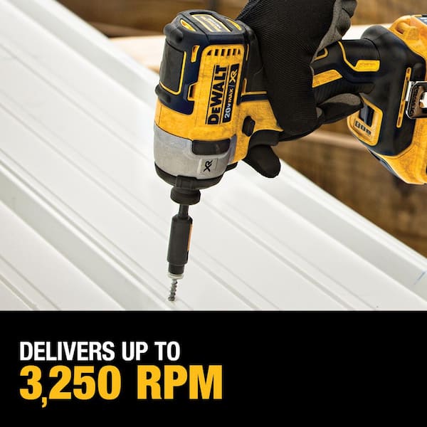 20V Lithium-Ion Cordless Brushless Drill Driver/Impact Driver 2 Tool Combo Kit with (2) 2.0Ah Batteries and Charger