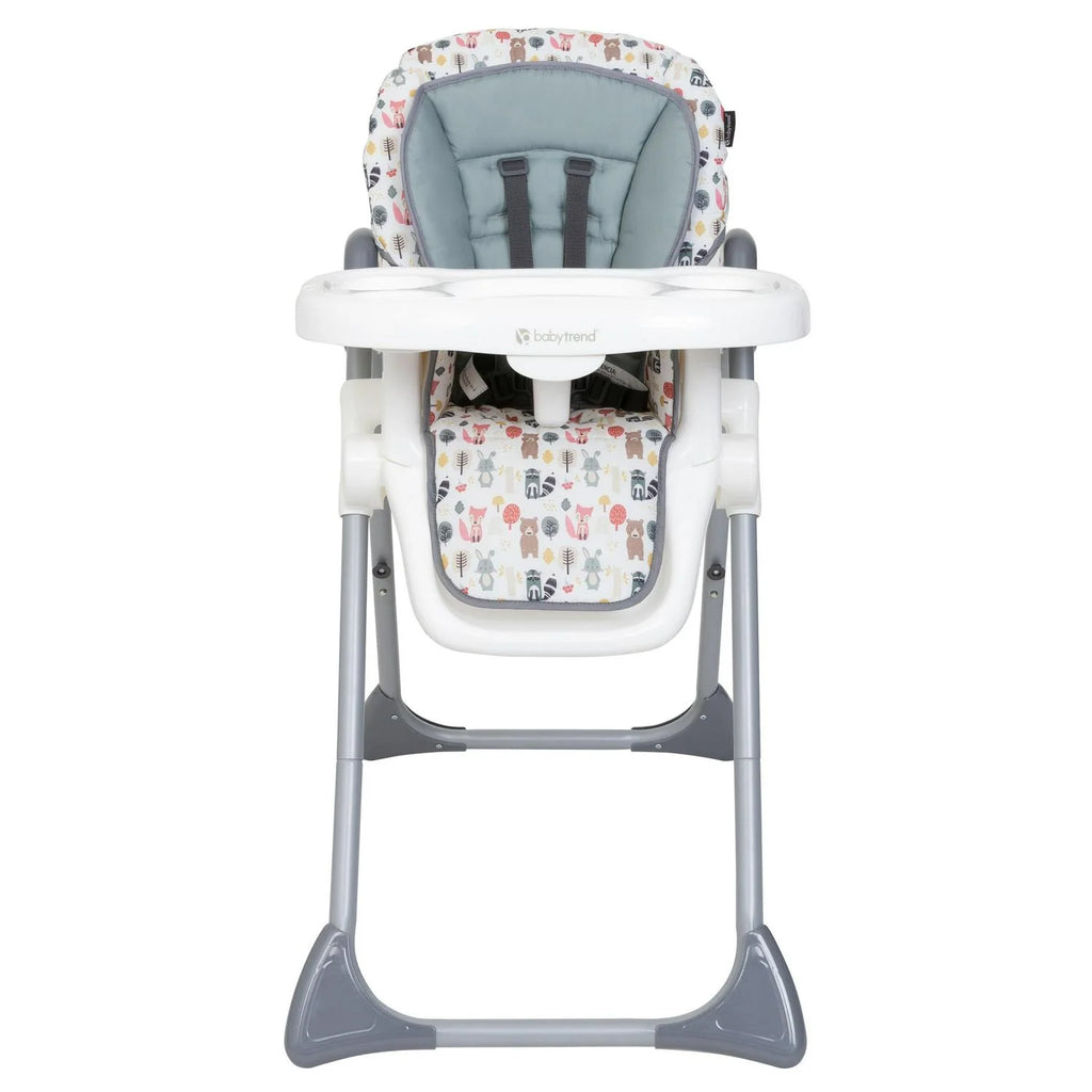 2026 NewBaby Trend Sit Right 3-In-1 High Chair. Forest Party