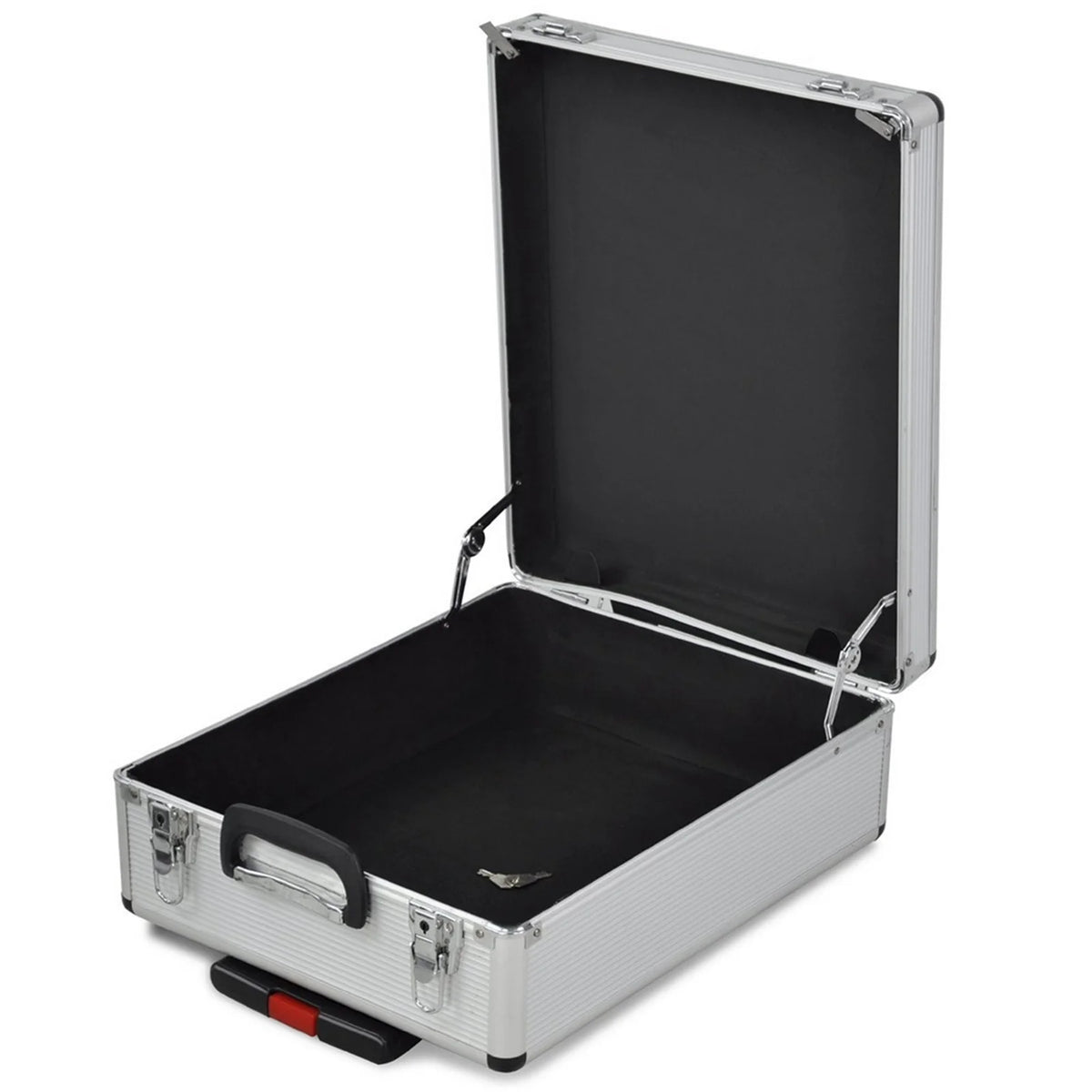 799 Pieces Professional Mechanics Hand Tool Set, Mobile Tool box on Wheels W/Ratchets&Socket, Screwdriver, Tongs, 4-layer Tool Case & Tool Kit, Silver