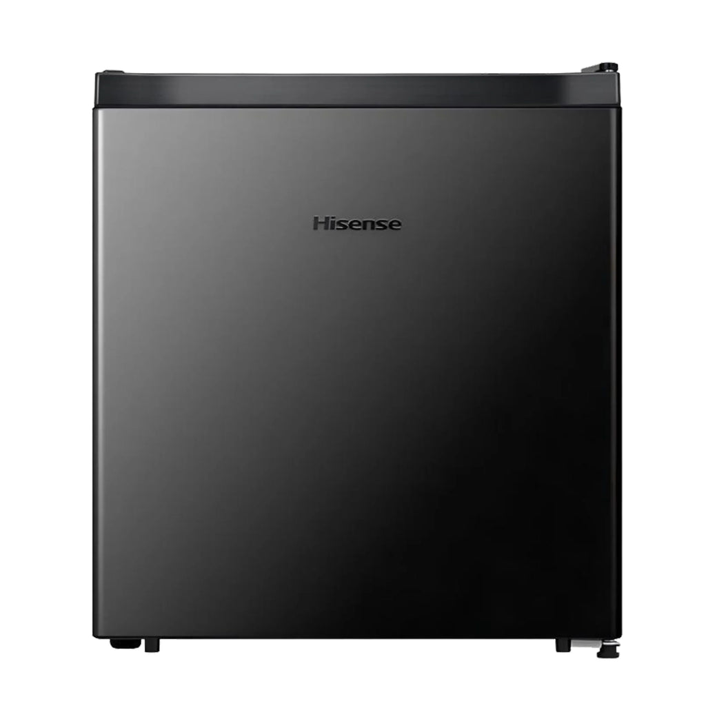 2026 NewHisense 1.6 Cu ft Single Door Mini Fridge, Black, Energy Star, 1 Year Warranty, WMS017M6XBE New