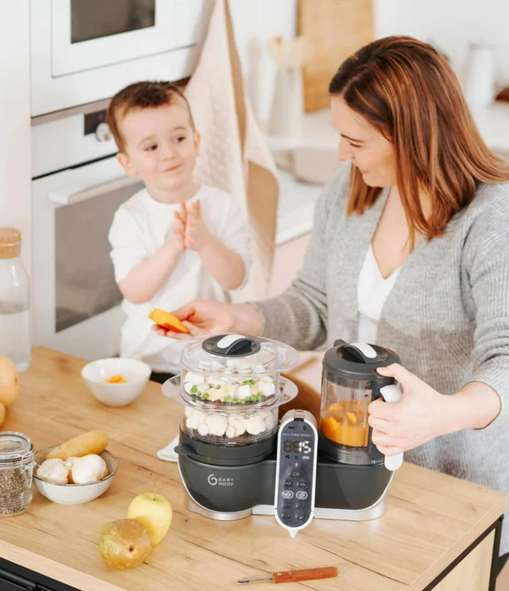2026 NewBabymoov Duo Meal Station 6-in-1 multi-purpose baby food processor