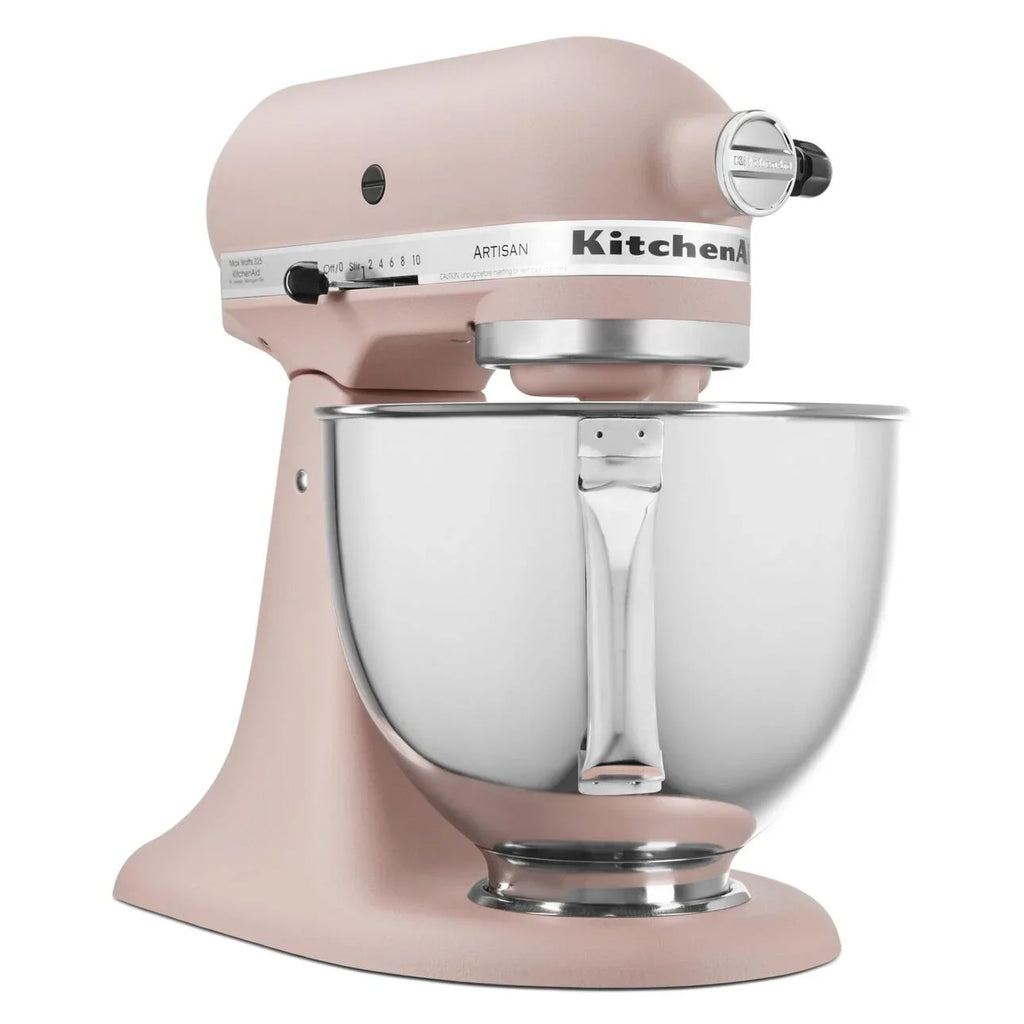 2026 NewKitchenAid Artisan Series 5-Quart Tilt-Head Stand Mixer, Feather Pink, KSM150PS