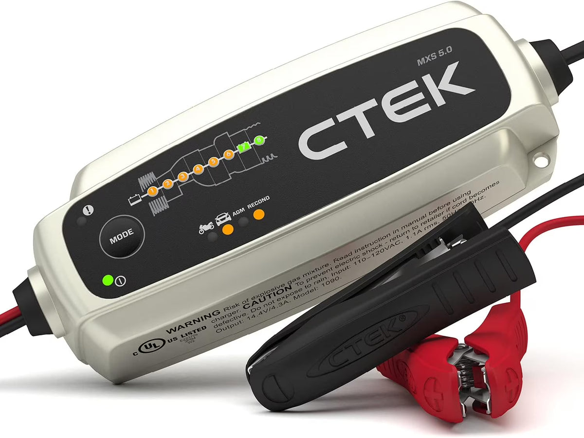 2026 NewCTEK 40-206 MXS 5.0 Fully Automatic 4.3 amp Battery Charger and Maintainer 12V