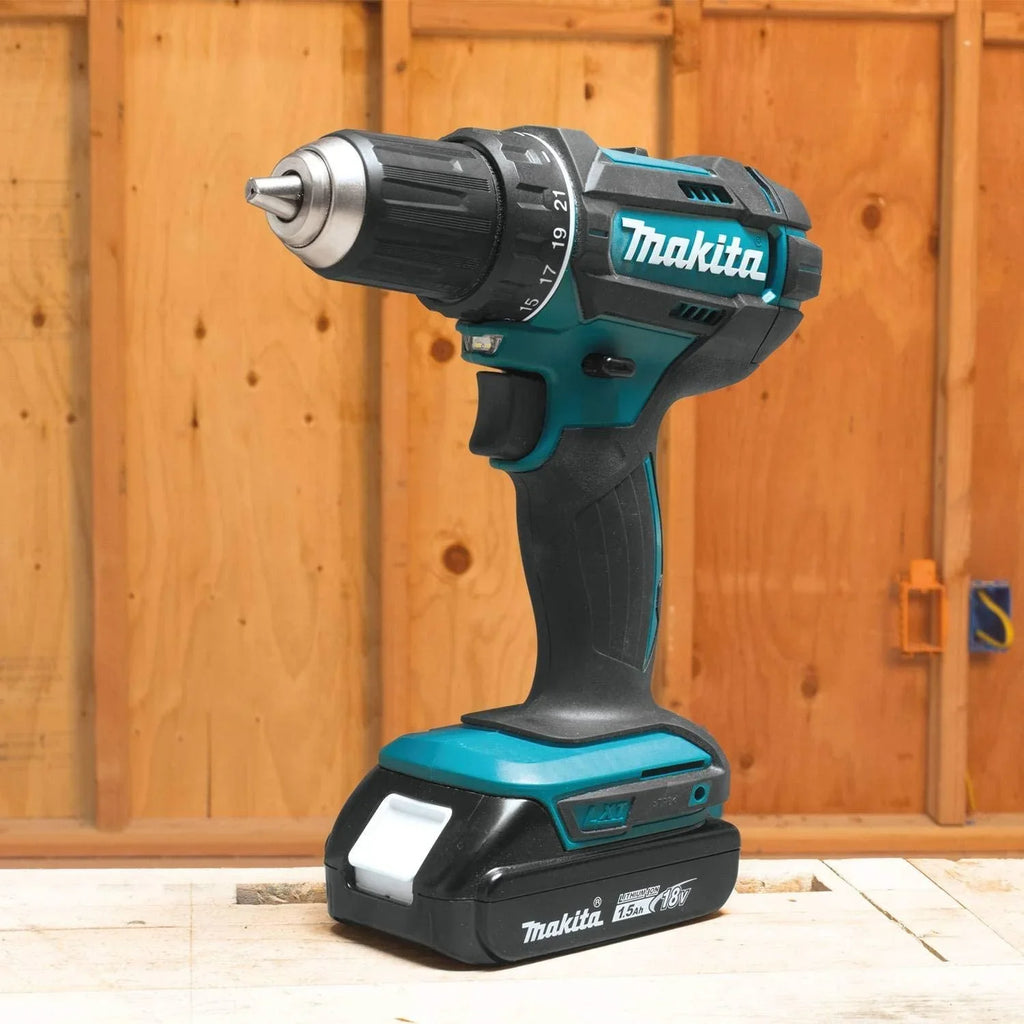 2026 NewMakita 18V Lithium-Ion Cordless Power Tool Set, 1.5Ah, 2 Pack