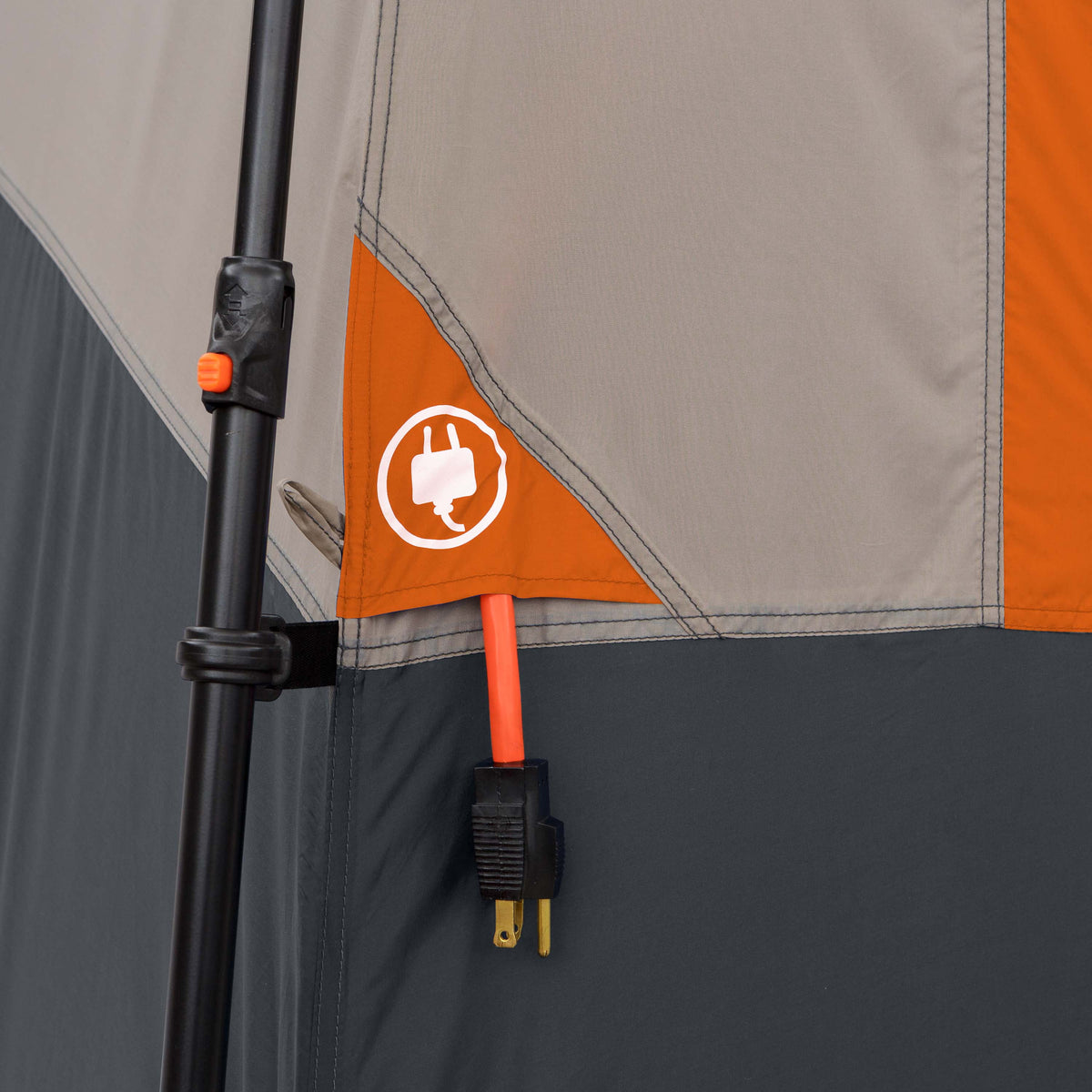 Ozark Trail 10-Person Instant Cabin Tent -C 2-Room Family Camping Tent with Rainfly