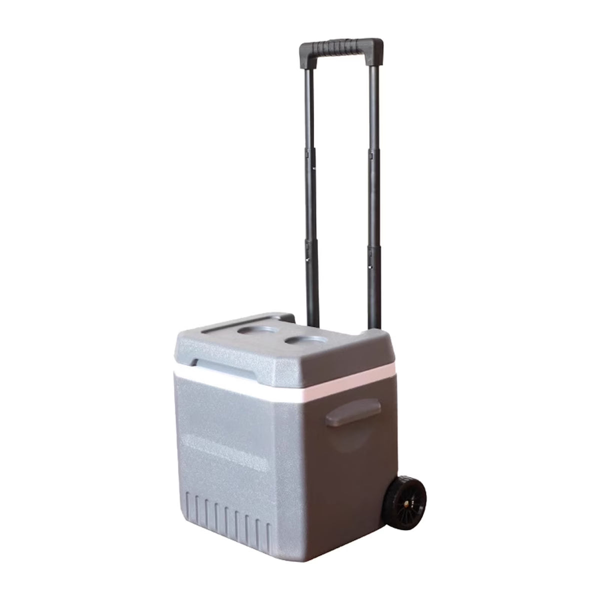 Hard Ice Chest Cooler With Wheels And Handle Portable Wheeled Coolers To Keep Food Fresh Or Drinks Insulated Container Classic Outdoor Storage