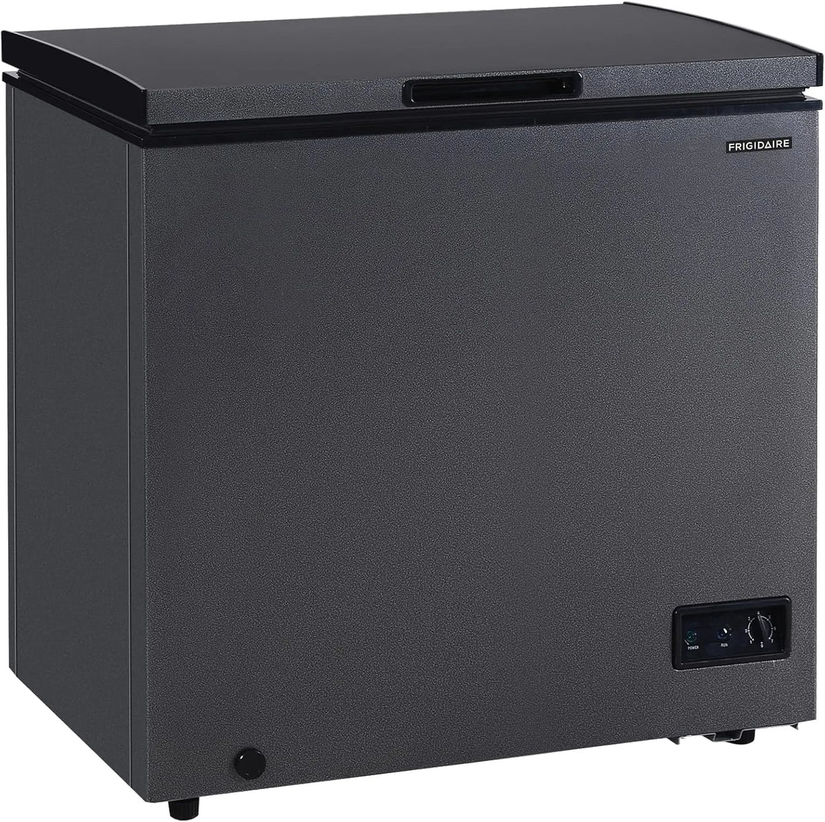 Frigidaire 7 Cu. Ft. Chest Freezer, Granita Finish, Adjustable Thermostat, Easy Defrost, Removable Basket