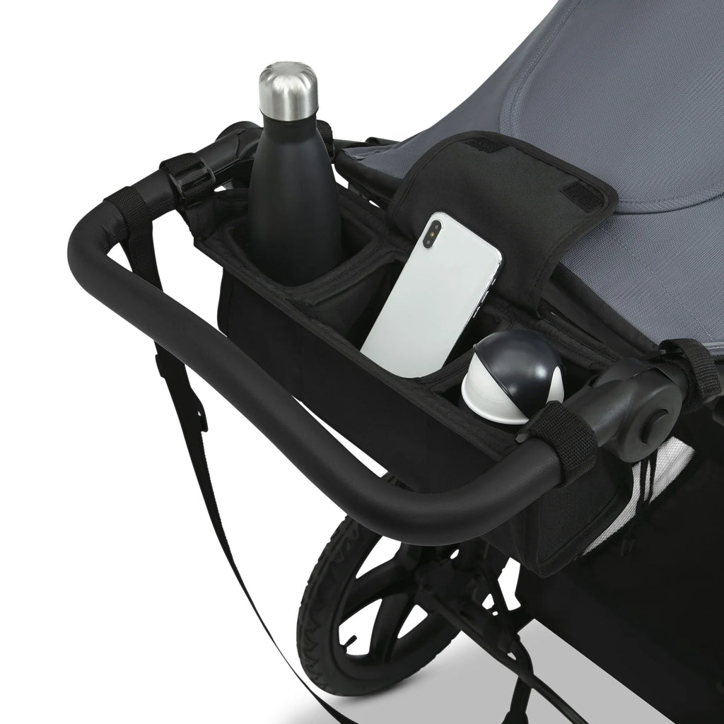 2026 NewJeep TurboGlyde Jogging Stroller by Delta Children, Black