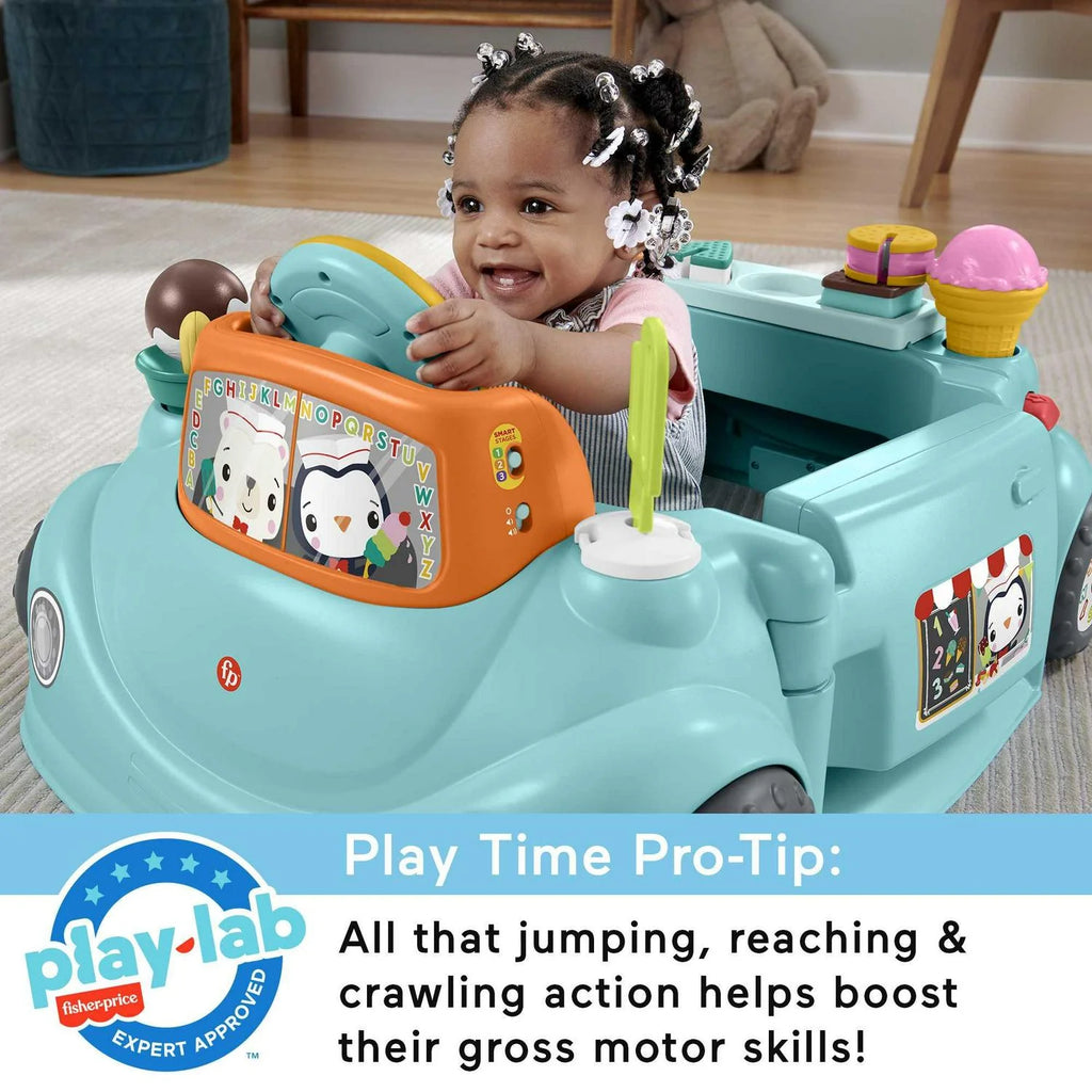 2026 NewFisher-Price 2-in-1 Sweet Ride Jumperoo Activity Center & Learning Toy for Infant and Toddler