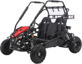 2026 NewColeman Powersports GK200 196cc Gas Powered Go-Kart, Two-Seater Off-Road Vehicle Up to 23 MPH, Rugged Suspension, Pull-Start Engine, Ages 13+, Red