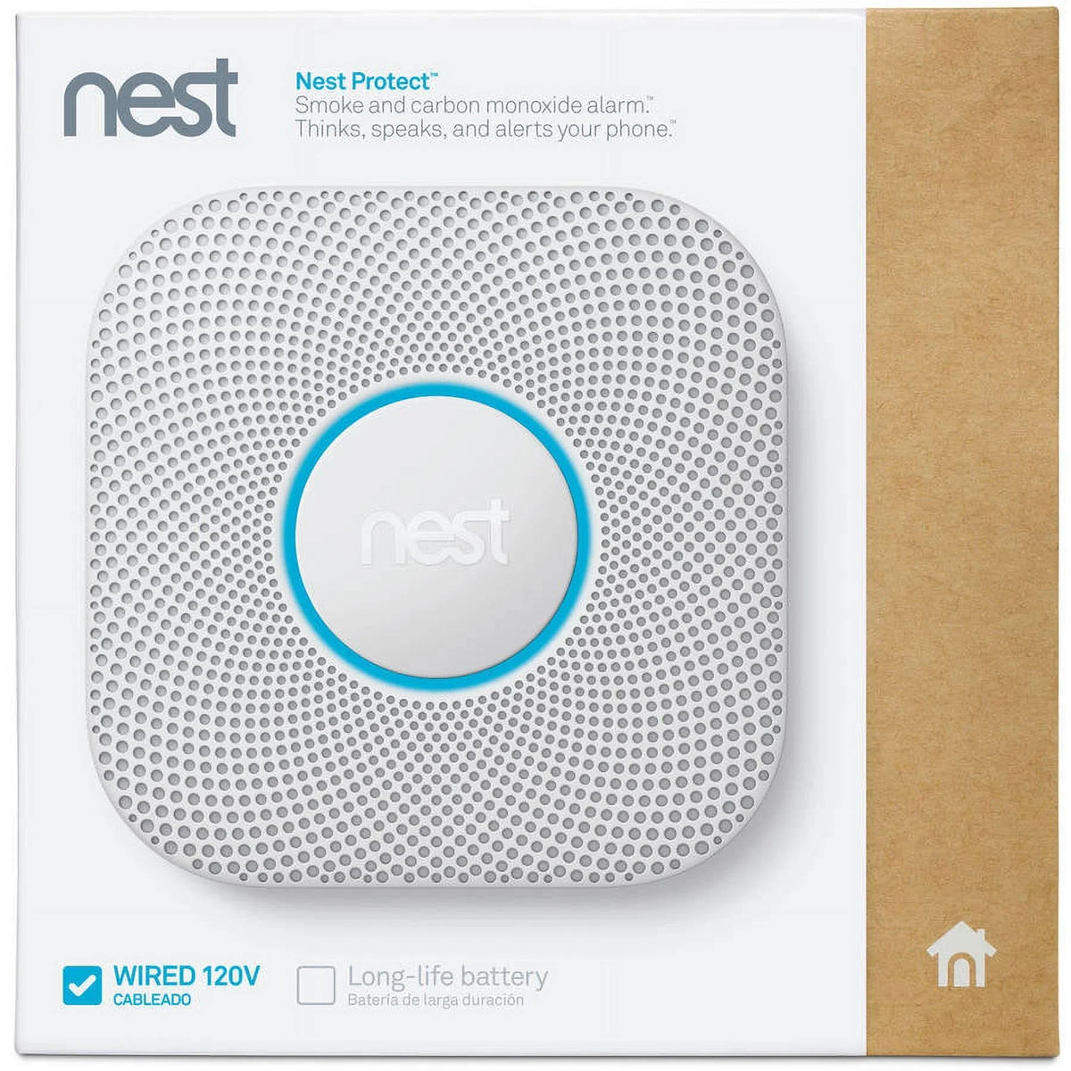2026 NewGoogle S3003LWES, Nest Protect Wired Split-Spectrum Sensor Smoke Alarm
