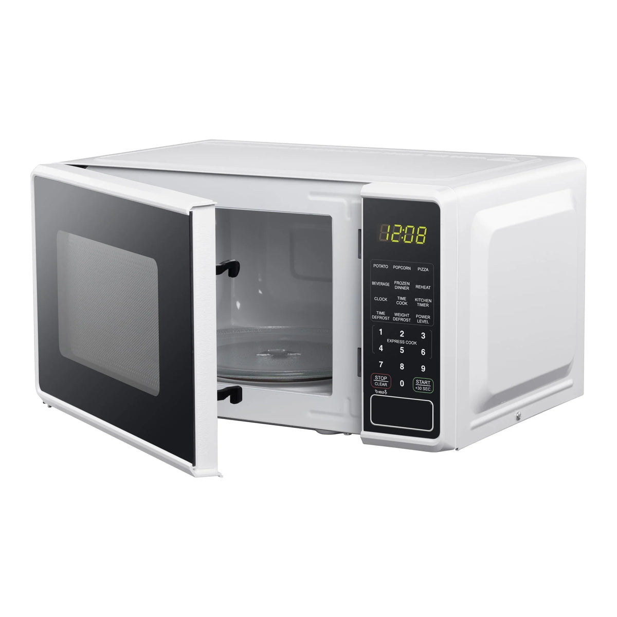 2026 NewMainstays 0.7 cu. ft. Countertop Microwave Oven, 700 Watts, White, New