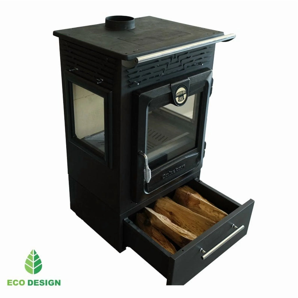 Indoor and Outdoor Multifunctional Wood Burning Iron Stove On the Top Baking, Overtop Cooking Stove, Wood Burning Stove, Fire Pit,Tiny House