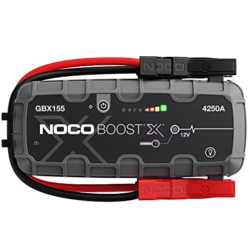 2026 NewNOCO Boost X GBX155: 4250A 12V UltraSafe Portable Lithium Jump Starter