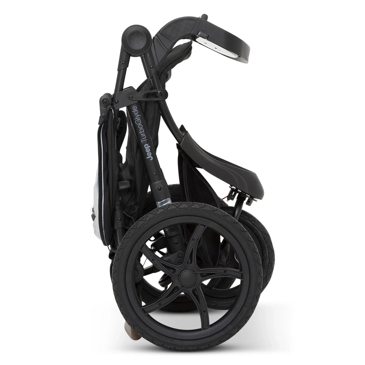 2026 NewJeep TurboGlyde Jogging Stroller by Delta Children, Black