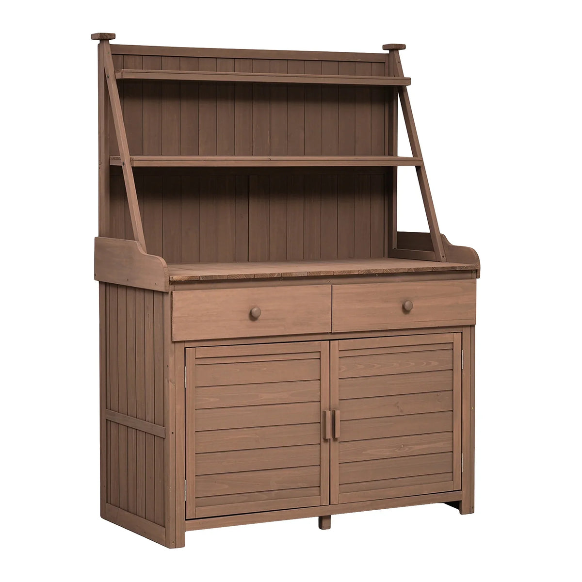 2026 NewWalnut Cabinet With 6 Shelves, Adjustable Glass & Mirrored Back Design Shelf Lighted Corner Curio Shelves In
