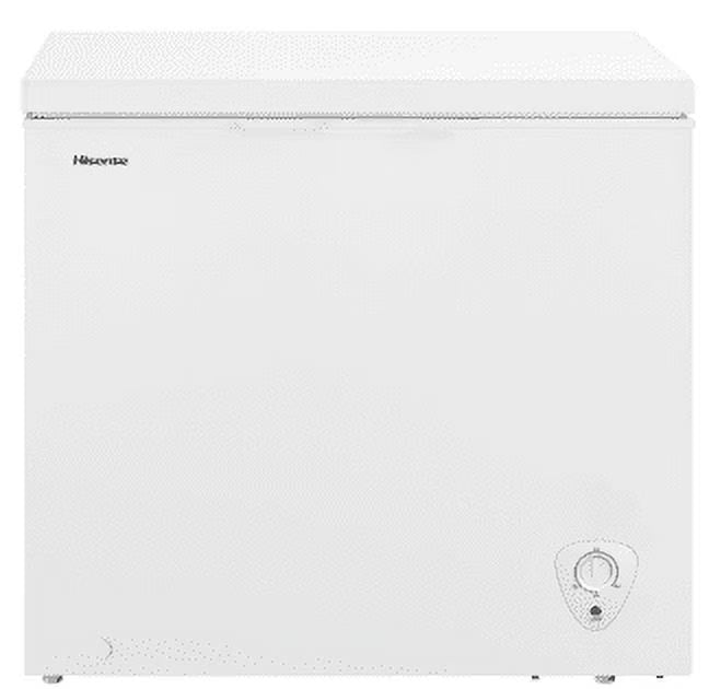 2026 NewHisense 7 cu ft Garage Ready Chest Freezer- White