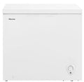 2026 NewHisense 7 cu ft Garage Ready Chest Freezer- White