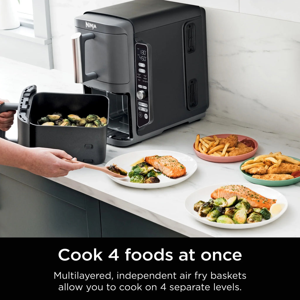 2026 NewNinja DoubleStack XL 10 QT 2-Basket Air Fryer