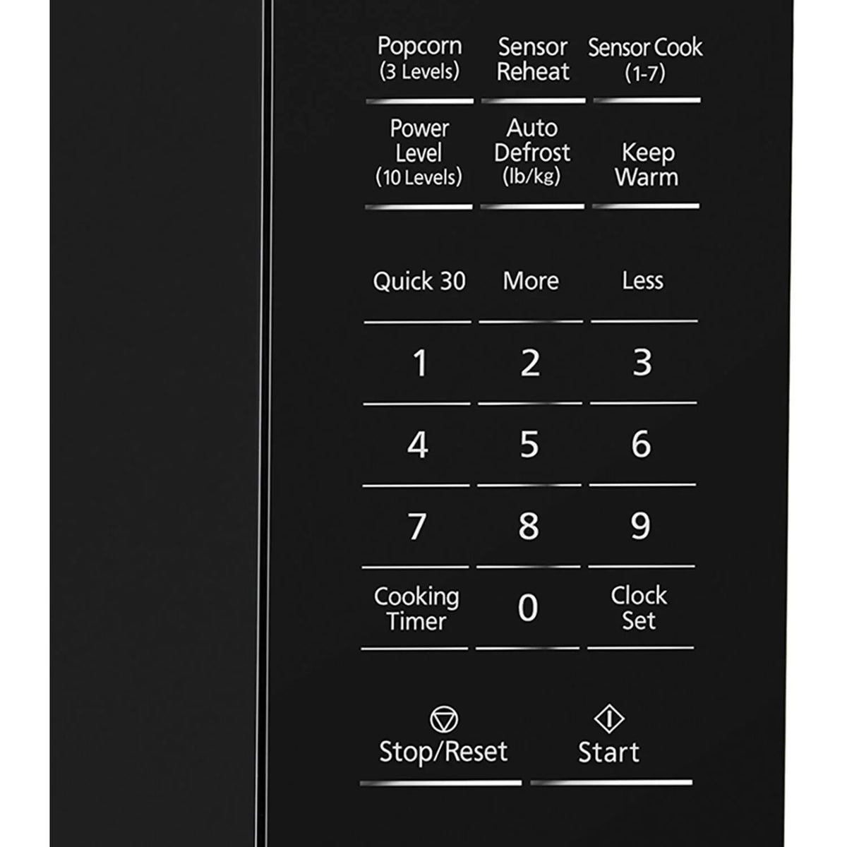 2026 NewPanasonic New 1.3 Cu. ft. 1100W Genius Sensor Countertop Microwave Oven in White