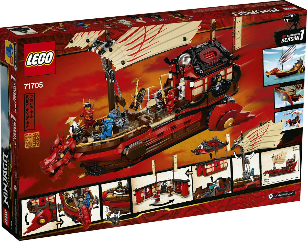 2026 NewLEGO NINJAGO Legacy Destiny's Bounty 71705 Ninja Building Toy Ages 9+ (1.781 Pieces)