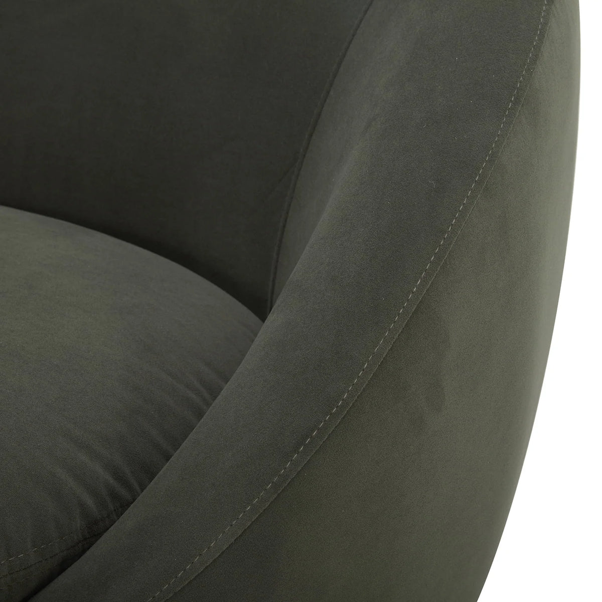 2026 NewBetter Homes & Gardens Mira Swivel Accent Chair, Cream Shearling