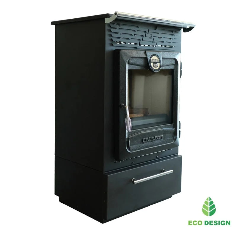 Indoor Multifunctional Wood Burning Stove with Box, Overtop Cooking Stove, Wood Burning Stove, Fire Pit, Tiny House, Fire Place, Farm House