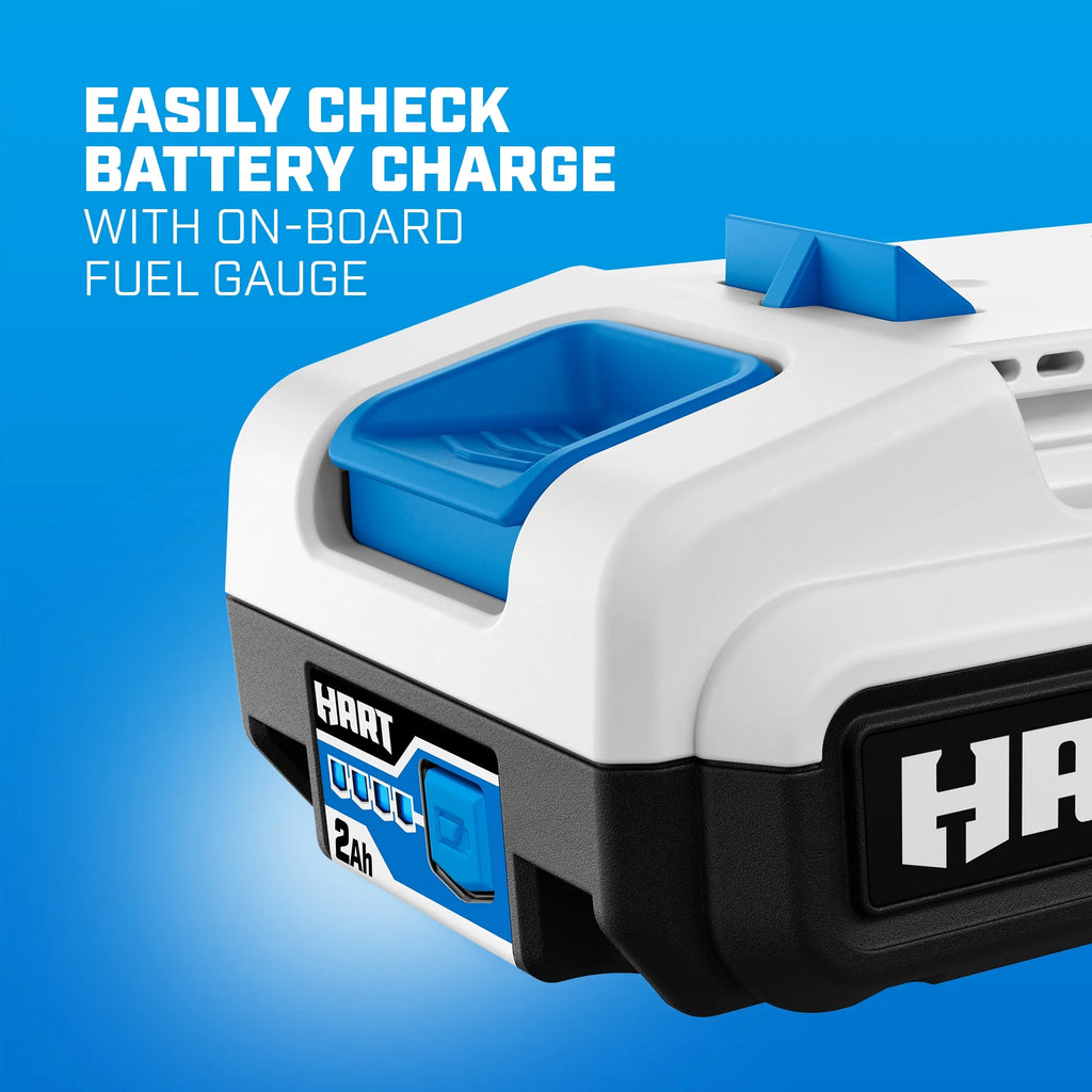 HART 2-Pack 20-Volt 2.0Ah Lithium-Ion Batteries (Charger Not Included)